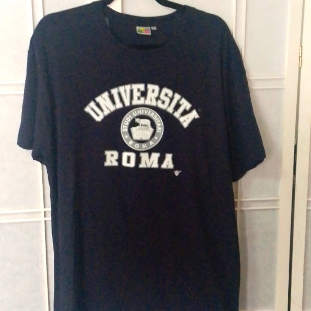 Vintage Universita Roma T Shirt